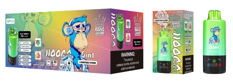 Vape 110k Bang Leader Disposable Lemon Romance Blueberry Raspberry Peach Menthol 2 Device