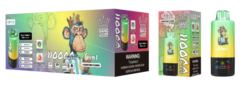 Vape 110k Bang Leader Disposable Strawberry Ice Peach Lemon Kiwi Passion Fruit Guava Device