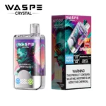 Waspe Crystal 40k Puff Blueberry Ice Cherry Cola Disposable Vape Device