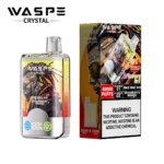 Waspe Crystal 40k Puff Red Bull Ice Strawberry Mango Disposable Vape Device