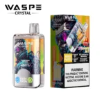 Waspe Crystal 40k Puff Strawberry Banana Pineapple Coconut Ice Disposable Vape Device