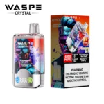 Waspe Crystal 40k Puff Strawberry Red Bull Blueberry Cherry Disposable Vape Device