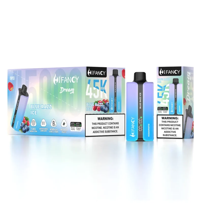 Suvaper Hifancy Dream 45000 Puff 45k Blue Razz Ice Disposable Vape Device