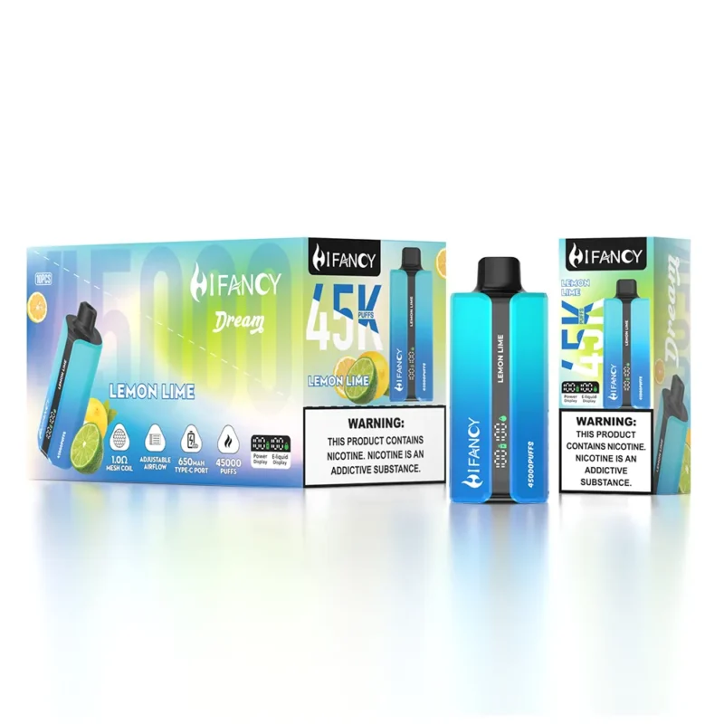 Suvaper Hifancy Dream 45000 Puff 45k Lemon Lime Disposable Vape Device