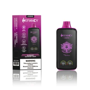 Suvaper Hifancy Legend 20000 Puff 20k Vape Blueberry Raspberry Grape Disposable Device