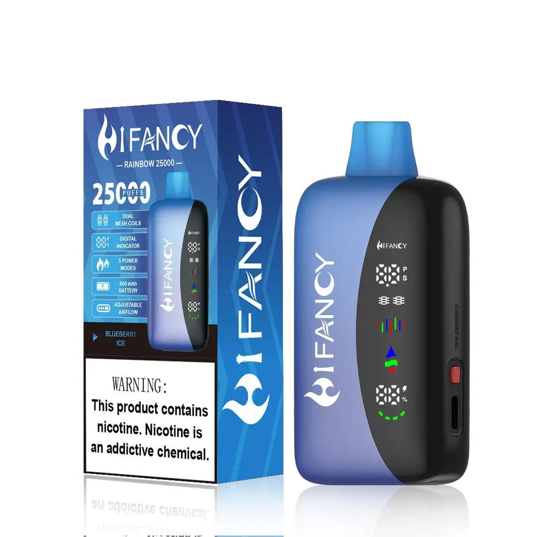 Suvaper Hifancy Rainbow 25k Puff Blueberry Ice.webp Disposable Vape Device