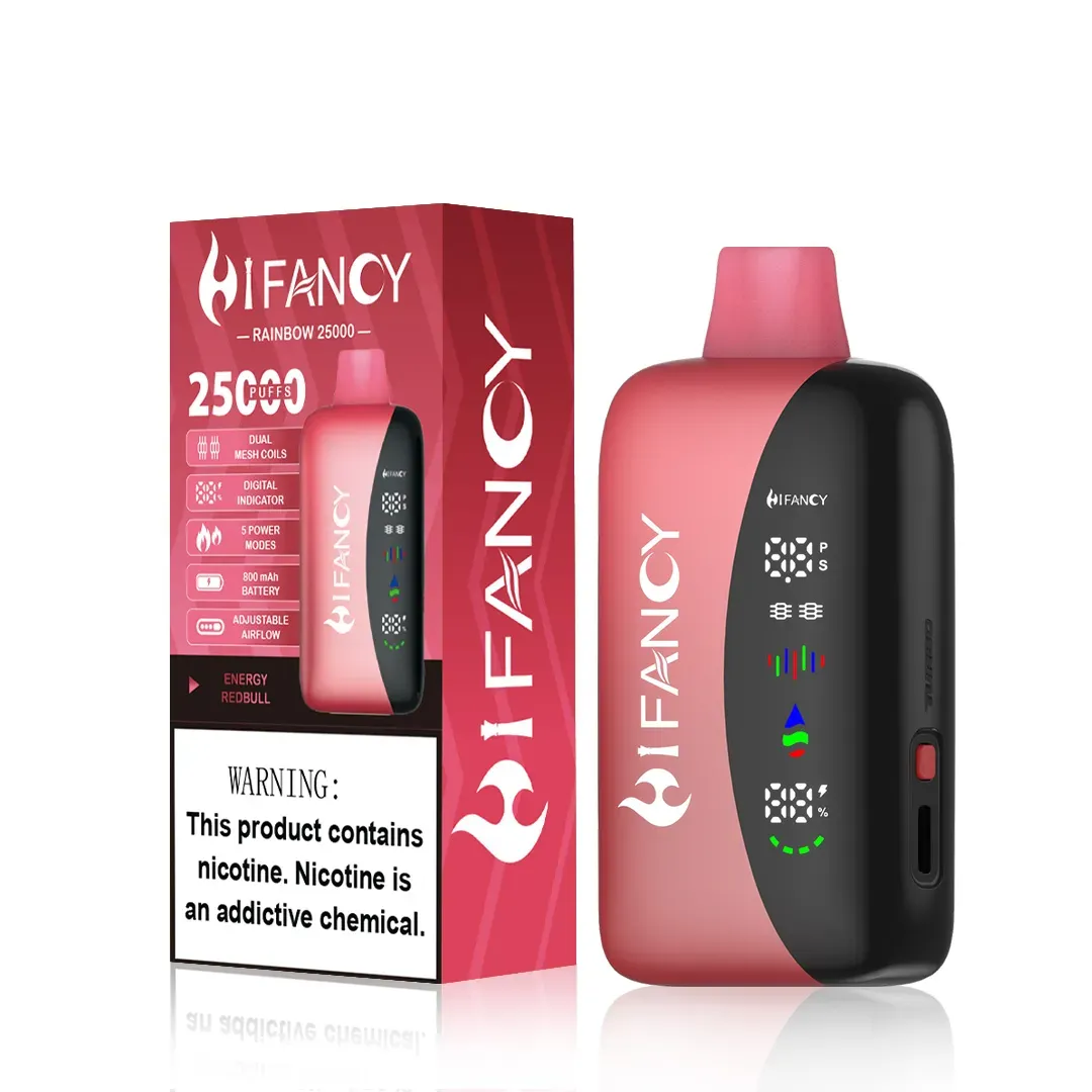 Suvaper Hifancy Rainbow 25k Puff Energy Redbull.webp Disposable Vape Device
