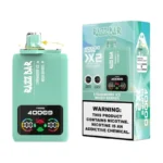 Suvaper Razz Bar Twins 40000 40k Puffs Dual Flavor Vape Disposable 2 In 1 With Screen Strawberry Ice Mixed Berries.webp