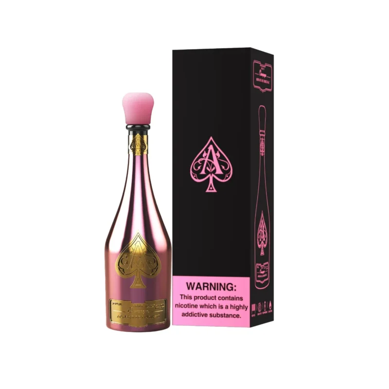 Suvaper Ace Of Spades Champagne Armand De Brignac 50000 50k Puffs Disposable Vape 04 Device