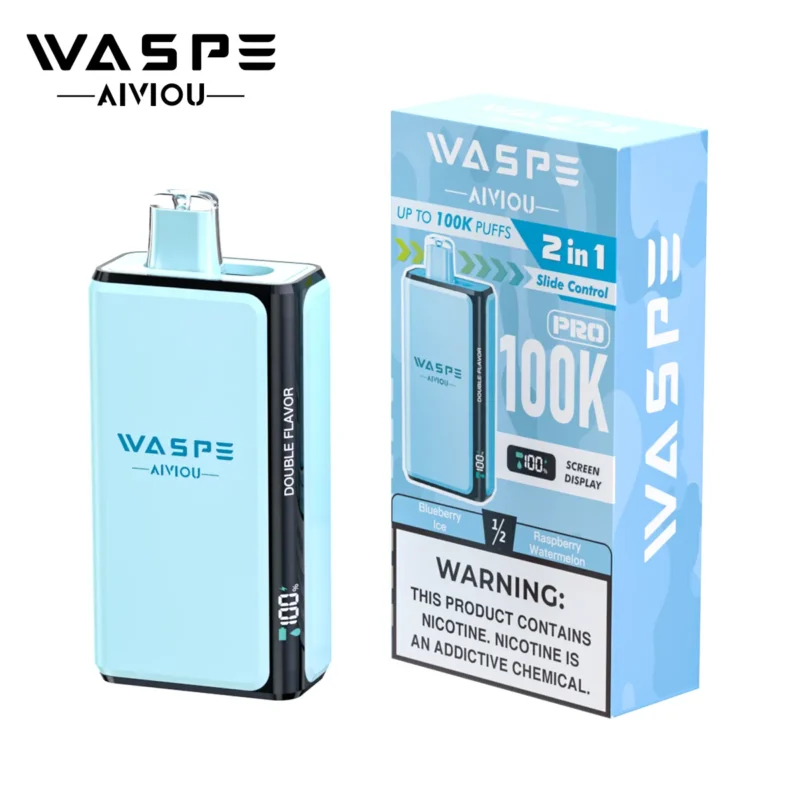 Suvaper Heidelbeere Eis Himbeere Wassermelone Puff 100k Vape Einweggerät