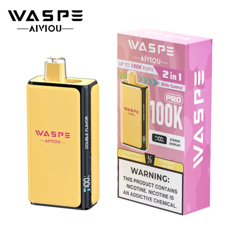 Suvaper Dragon Fruit Banane Kirsche Erdbeere Puff 100k Vape Einweggerät
