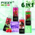Suvaper Fizzy Max III Pro 6-in-1 Einweg-Vape-Gerät mit 120.000 Zügen – Großhandel
