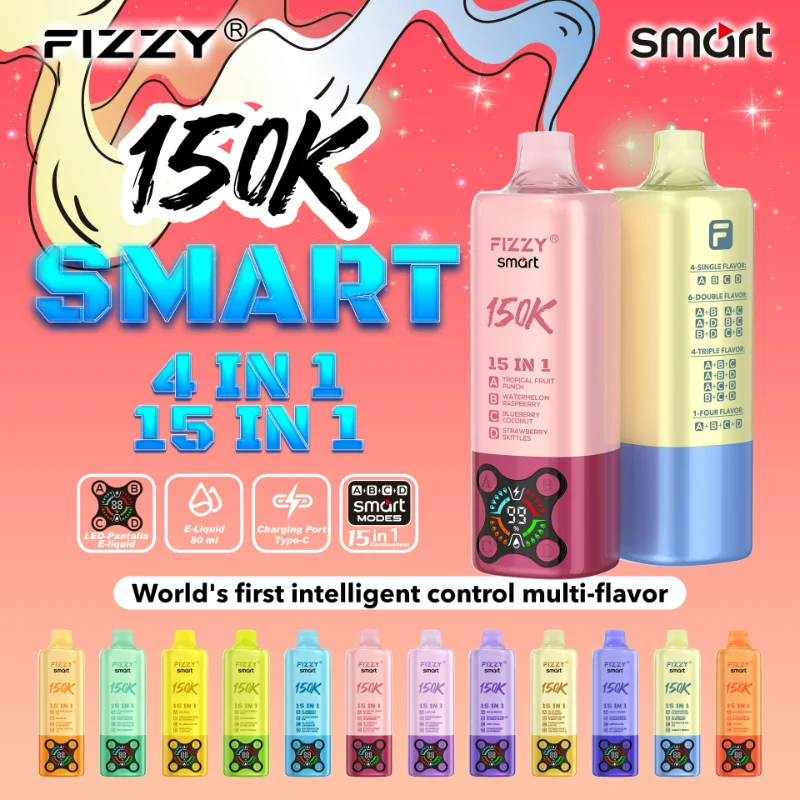 Suvaper Fizzy Smart 150k 15in1 Disposable Vape Wholesale01 Device