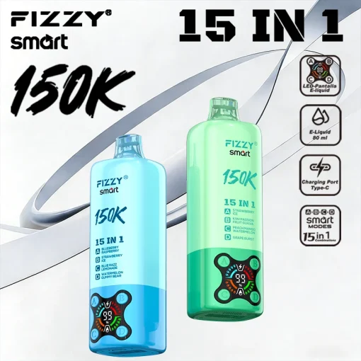 Suvaper Fizzy Smart 150k 15in1 Disposable Vape Wholesale02 Device
