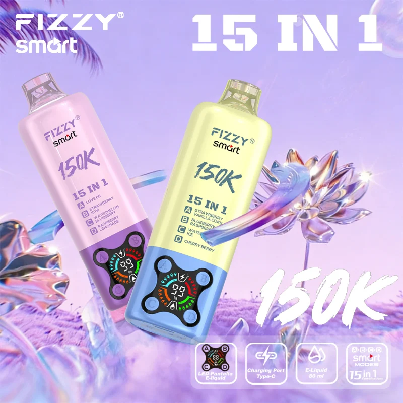 Suvaper Fizzy Smart 150k 15in1 Disposable Vape Wholesale05 Device