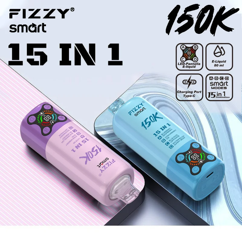 Suvaper Fizzy Smart 150k 15in1 Disposable Vape Wholesale06 Device