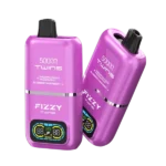 Suvaper Fizzy Twins 50000 Puffs Dual Tank Double Flavor Ananas Pêche Fruit de la Passion Myrtille Framboise Rechargeable D