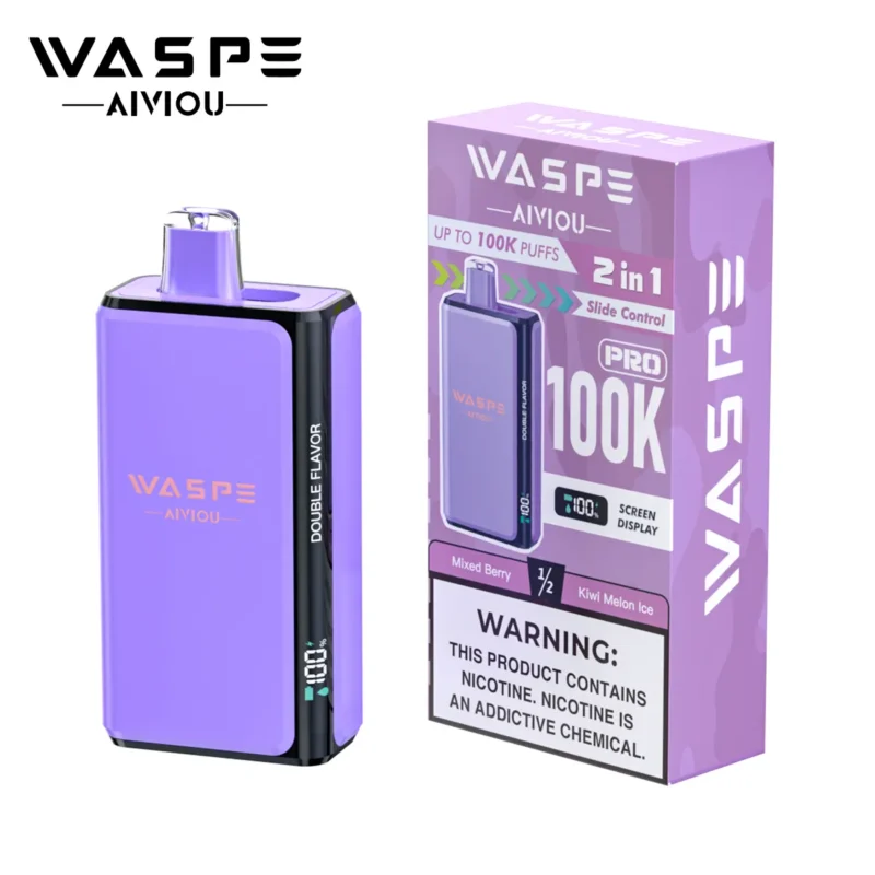 Suvaper Mixed Berry Kiwi Melon Ice Puff 100k Vape Einweggerät