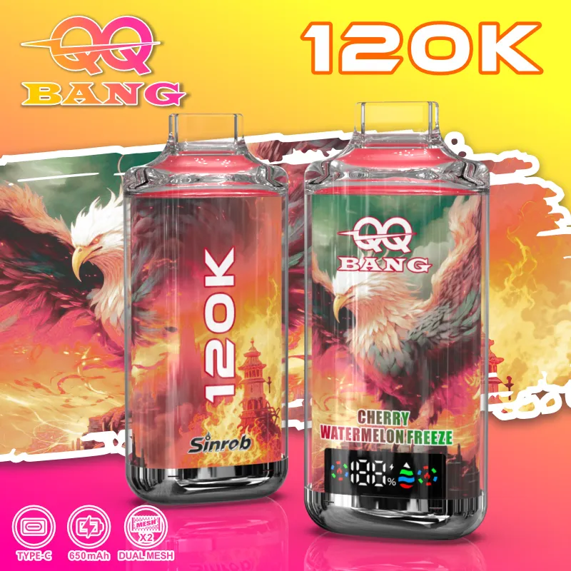 Suvaper Qq Bang 120k Puff 120000 Disposable Puffs04 Vape Device