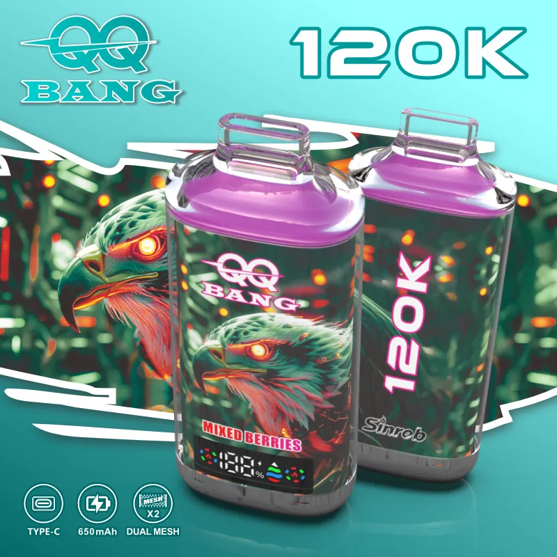 Suvaper Qq Bang 120k Puff 120000 Disposable Puffs05 Vape Device