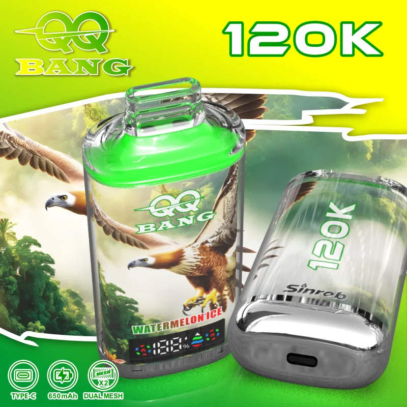 Suvaper Qq Bang 120k Puff 120000 Disposable Puffs08 Vape Device