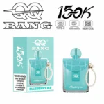 Suvaper Qq Bang 150k Rechargeable Vape Blueberry Ice Puff Disposable Device