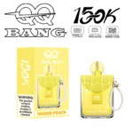 Suvaper Qq Bang 150k Rechargeable Vape Mango Peach Puff Disposable Device