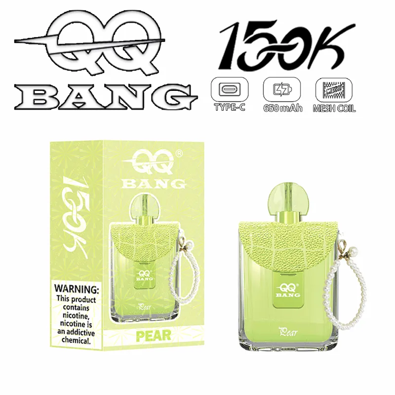 Suvaper Qq Bang 150k Rechargeable Vape Pear Puff Disposable Device