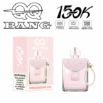 Suvaper Qq Bang 150k Rechargeable Vape Strawberry Ice Puff Disposable Device