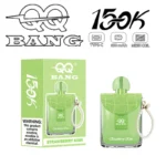 Suvaper Qq Bang 150k Rechargeable Vape Strawberry Kiwi Puff Disposable Device