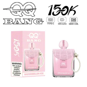 Suvaper Qq Bang 150k Rechargeable Vape Watermelon Ice Puff Disposable Device