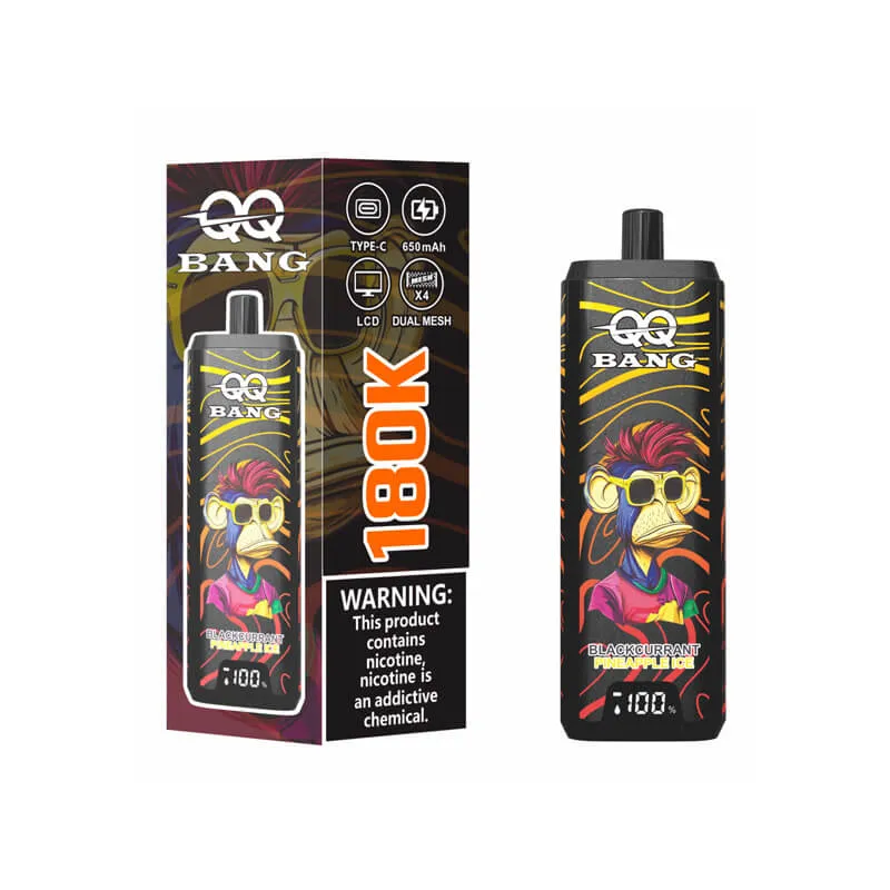 Suvaper Qq Bang 180k 4 In 1 Flavor Puff Disposable Vape15 Vape Device