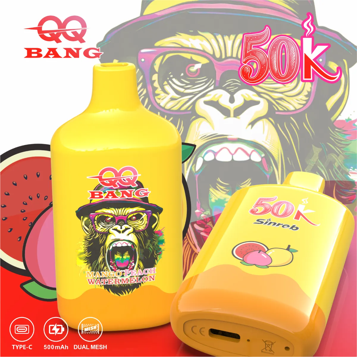 Suvaper Qq Bang 50k Wholesale05 Disposable Vape Device