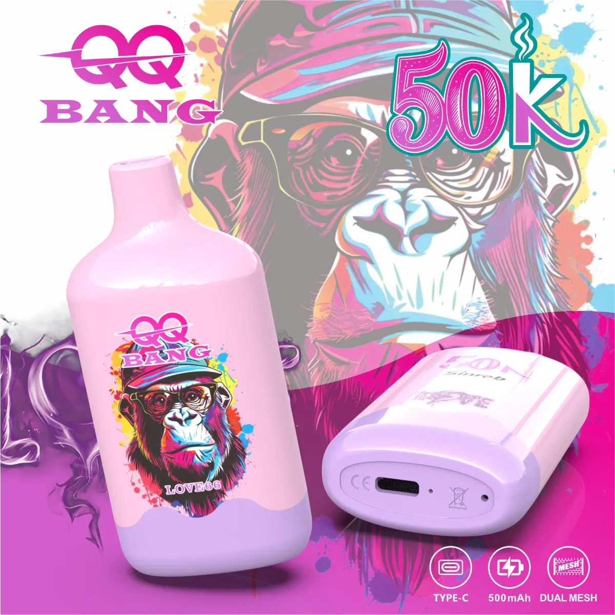Suvaper Qq Bang 50k Wholesale06 Disposable Vape Device