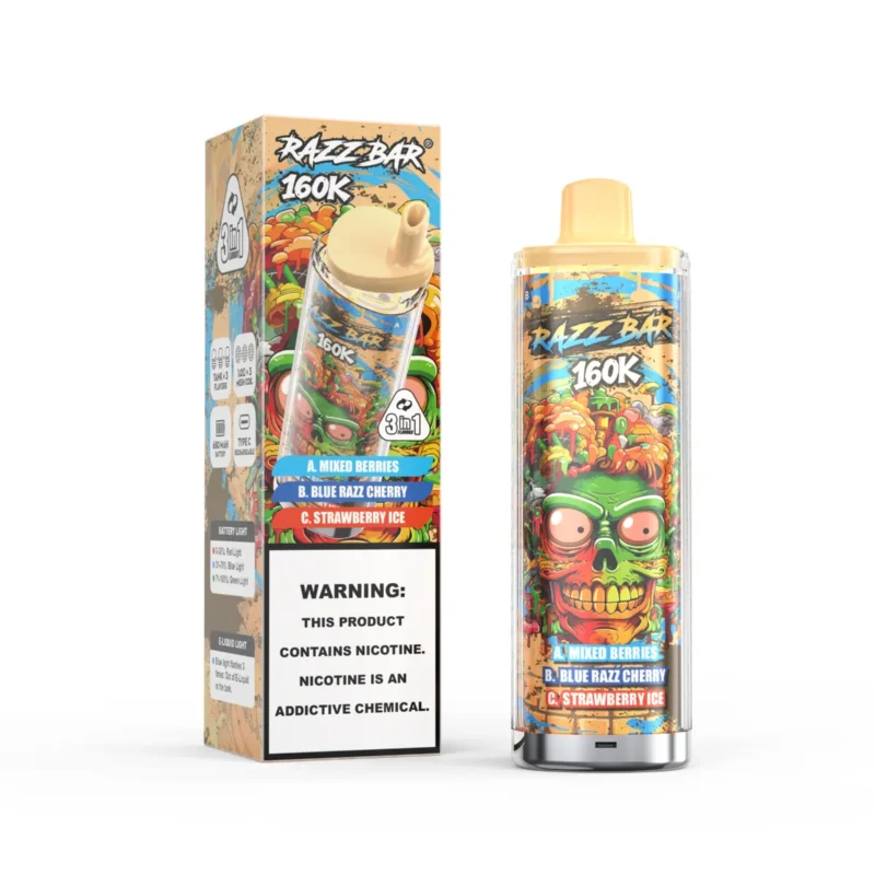 suvaper-razz-bar-160k-puff-160k-disposable-vape01 Suvaper Razz Bar 160k Puff Disposable Vape01 Vape Device