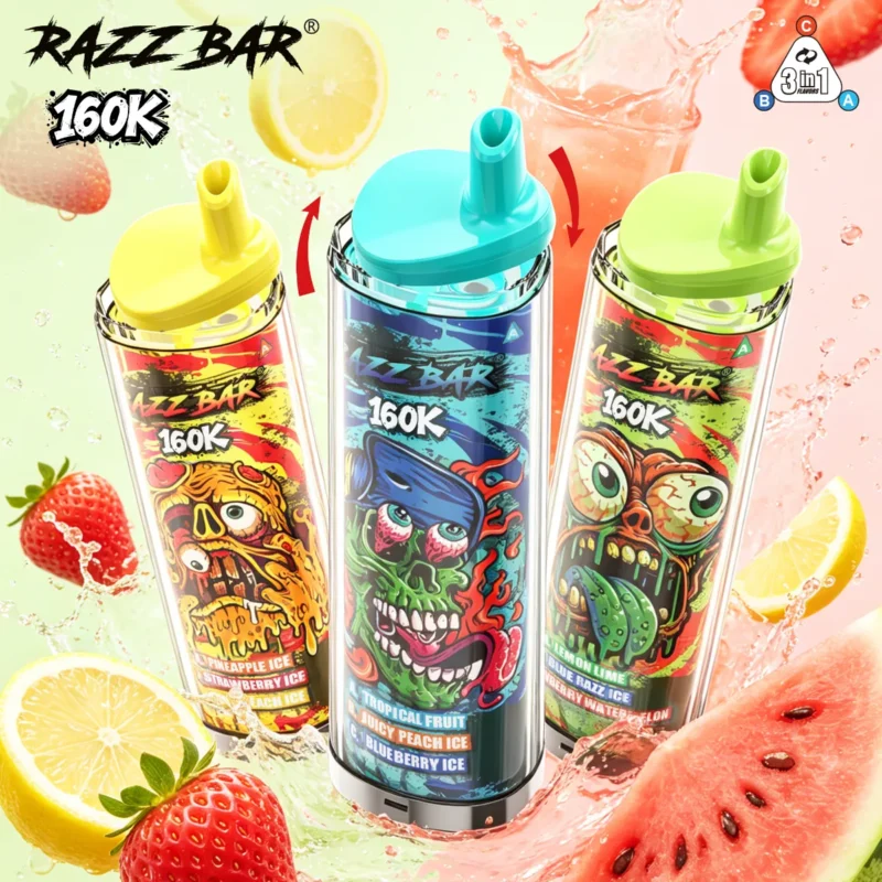 Suvaper Razz Bar 160k Puff Disposable Vape02 Vape Device