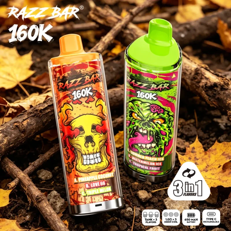 Suvaper Razz Bar 160k Puff Disposable Vape03 Vape Device