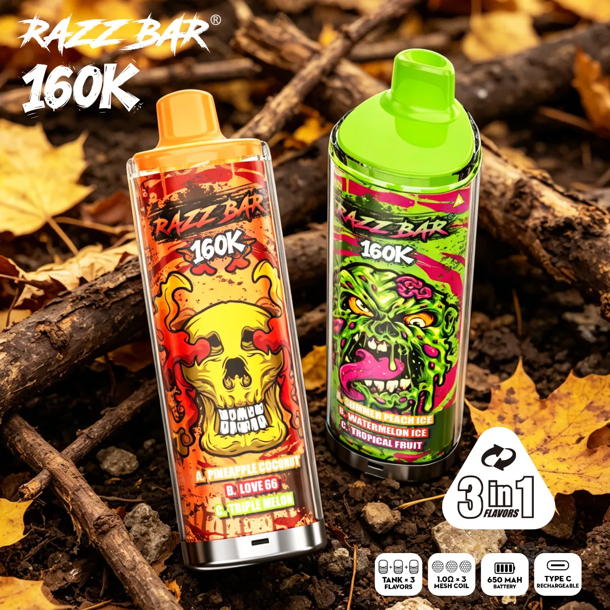 Suvaper Razz Bar 160k Puff Disposable Vape03 Vape Device
