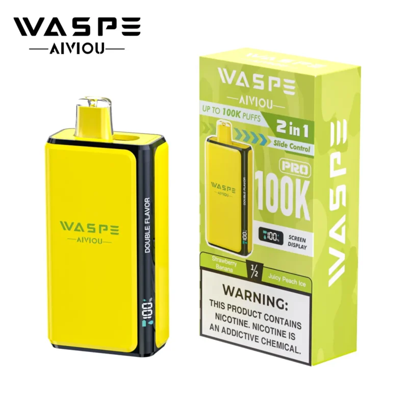 Suvaper Erdbeere Banane saftig Pfirsich Ice Puff 100k Vape Einweggerät