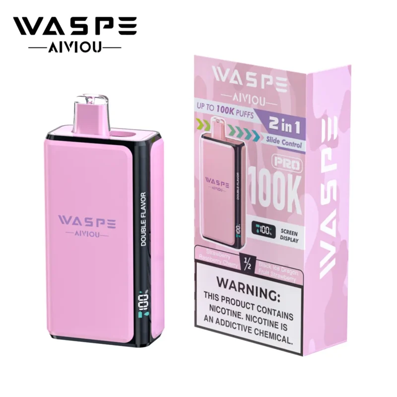 Suvaper Strawberry Raspberry Cherry Black Ice Dragon Fruit Puff 100k Vape Einweggerät