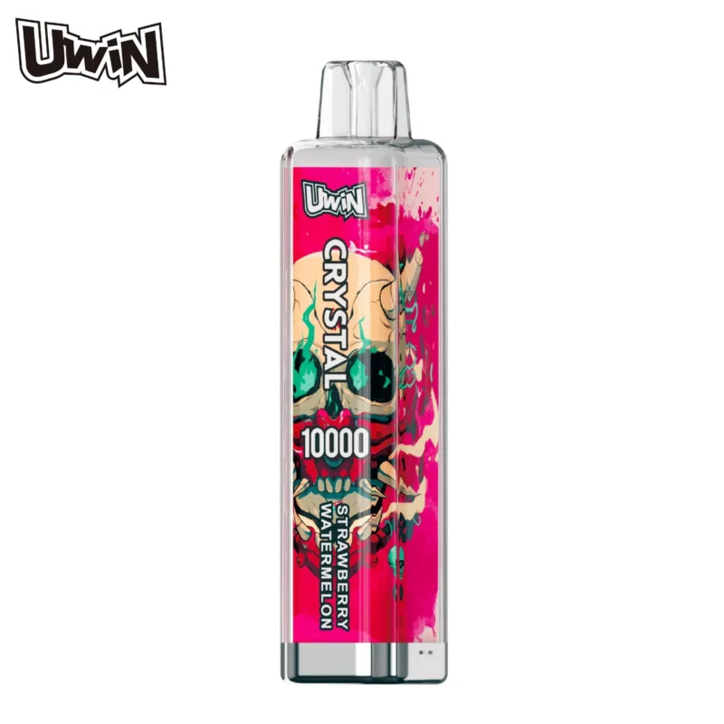 Suvaper Uwin Crystal 10000 Puff 10k Strawberry Watermelon Disposable Vape Device