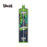 Suvaper Uwin Crystal 20000 Puffs Disposable Vape Strawberry Kiwi Puff 20k Device