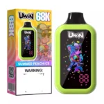 Suvaper Uwin Digital Box 68k Wholesale 68000 Puffs Disposable Vapes Summer Peach Ice Vape Device