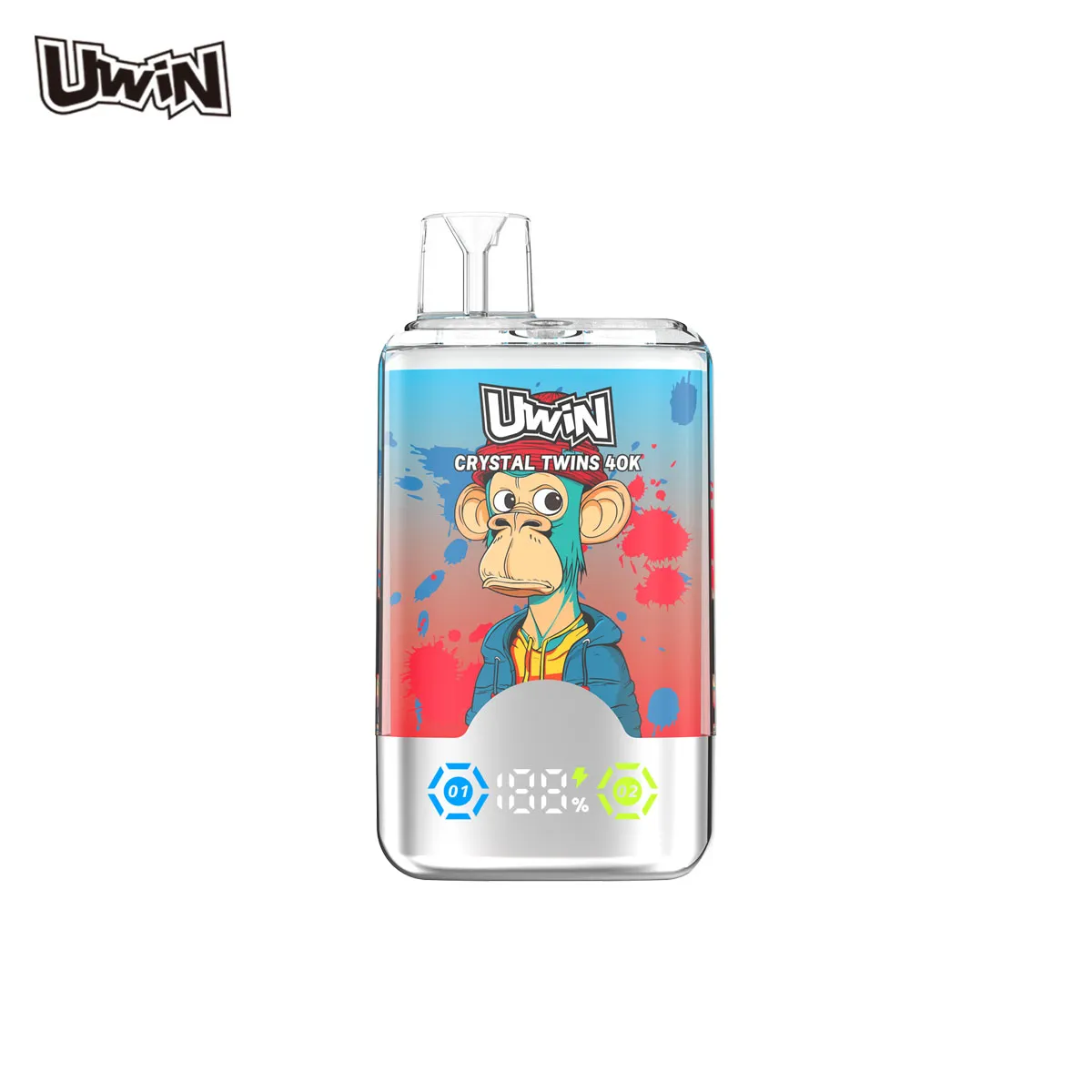 Suvaper Uwin Randm Crystal Twins 40k 02 Disposable Vape Device