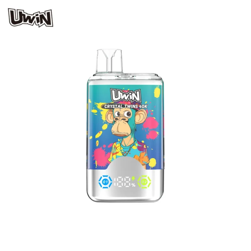 Suvaper Uwin Randm Crystal Twins 40k 05 – jednorazowy vaporizer