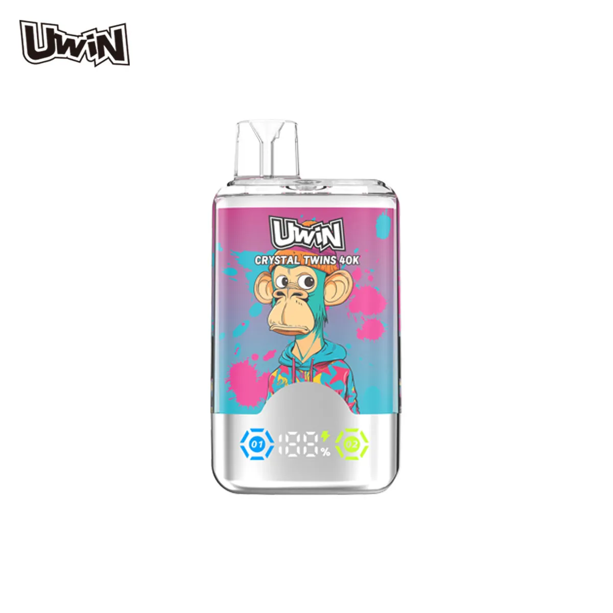 Suvaper Uwin Randm Crystal Twins 40k 10 Disposable Vape Device