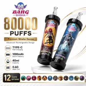 Suvaper Bang Blaze 80000 Puffs 80k Disposable Vapes Vape Device