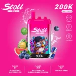 Suvaper Bang Leader 200k Blueberry Watermelon Bubblegum Ice Cream Energy Drink 3 In 1 Flavor Disposable Vape Device
