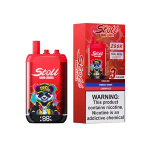 Suvaper Bang Leader 200k Cola Ice Energy Drink Cherry 3 In 1 Flavor Disposable Vape Device