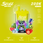 Suvaper Bang Leader 200k Watermelon Ice Red Bull Strawberry Kiwi 3 In 1 Flavor Disposable Vape Device